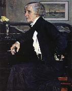 Portrait of Artist E.C. Nesterov Nikolai Stepanovich